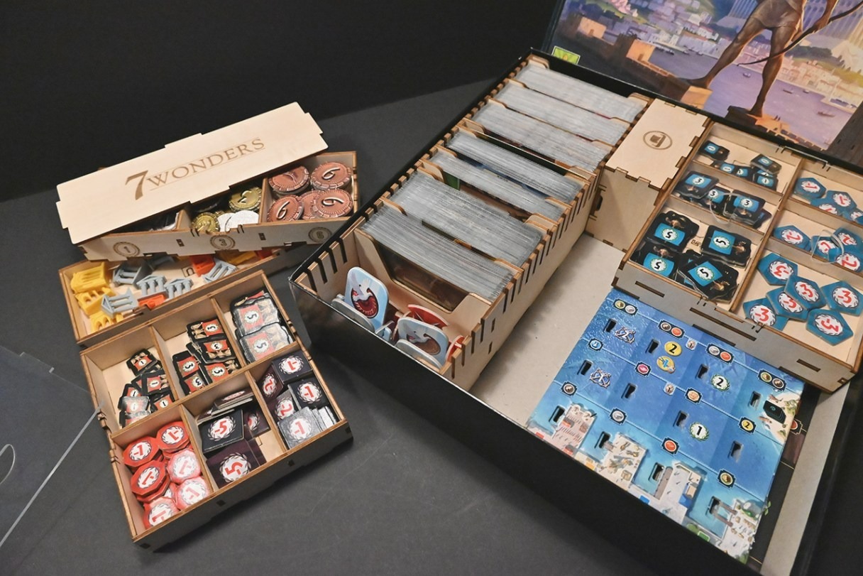 七大奇蹟(新版) 7 Wonders Second Edition 桌遊收納盒