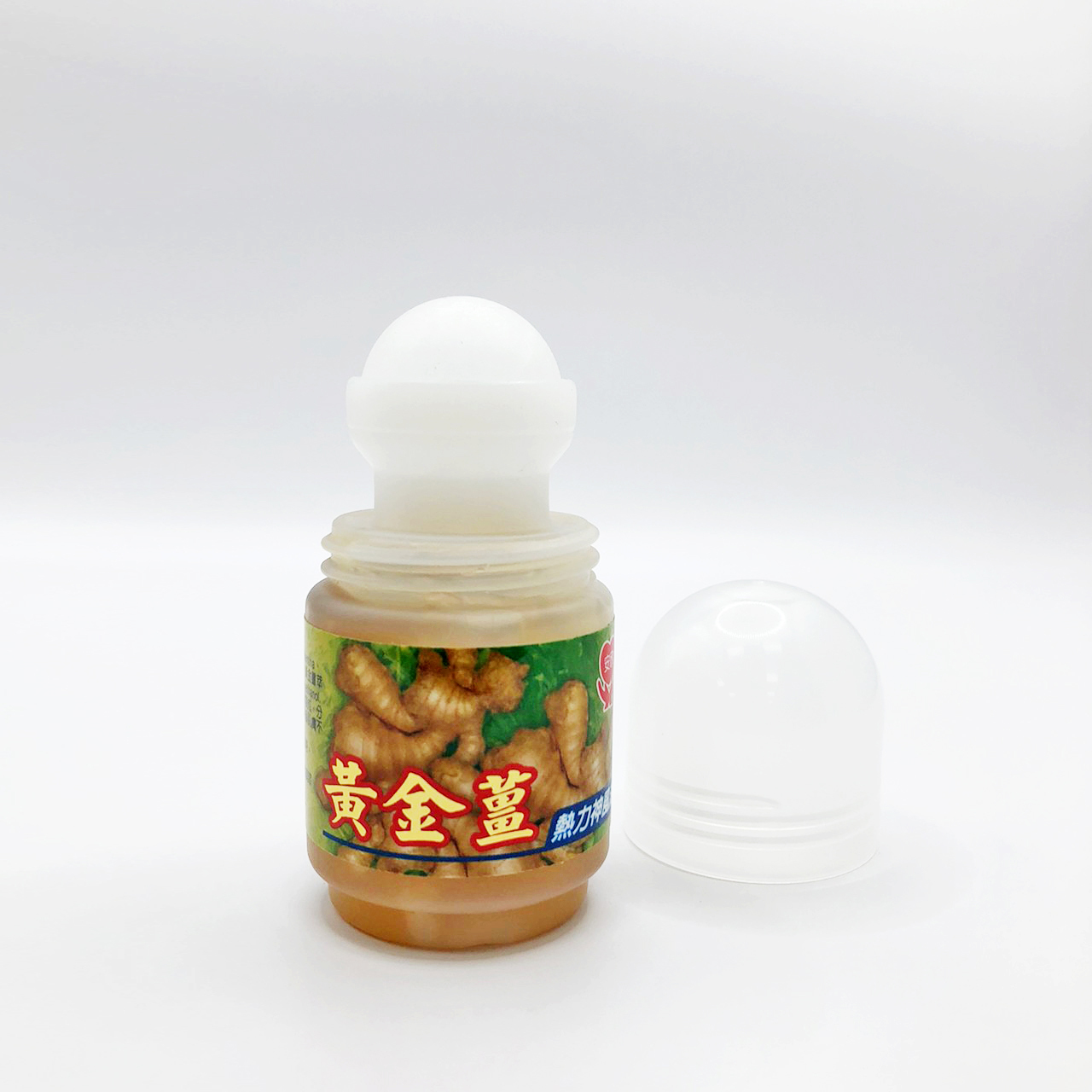 安欣二姑生技 - 黃金薑熱力神風油35ml