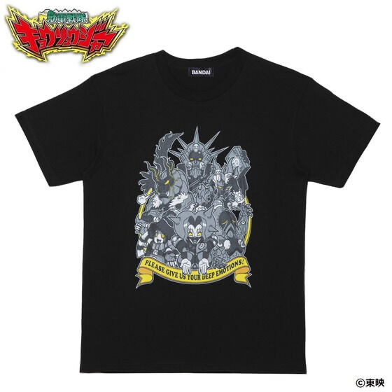 Pbandai 2023/11月 K-Suke Design Tee 獣電戦隊キョウリュウジャー　デーボス軍GIVE US EMOTIONS　Tシャツ