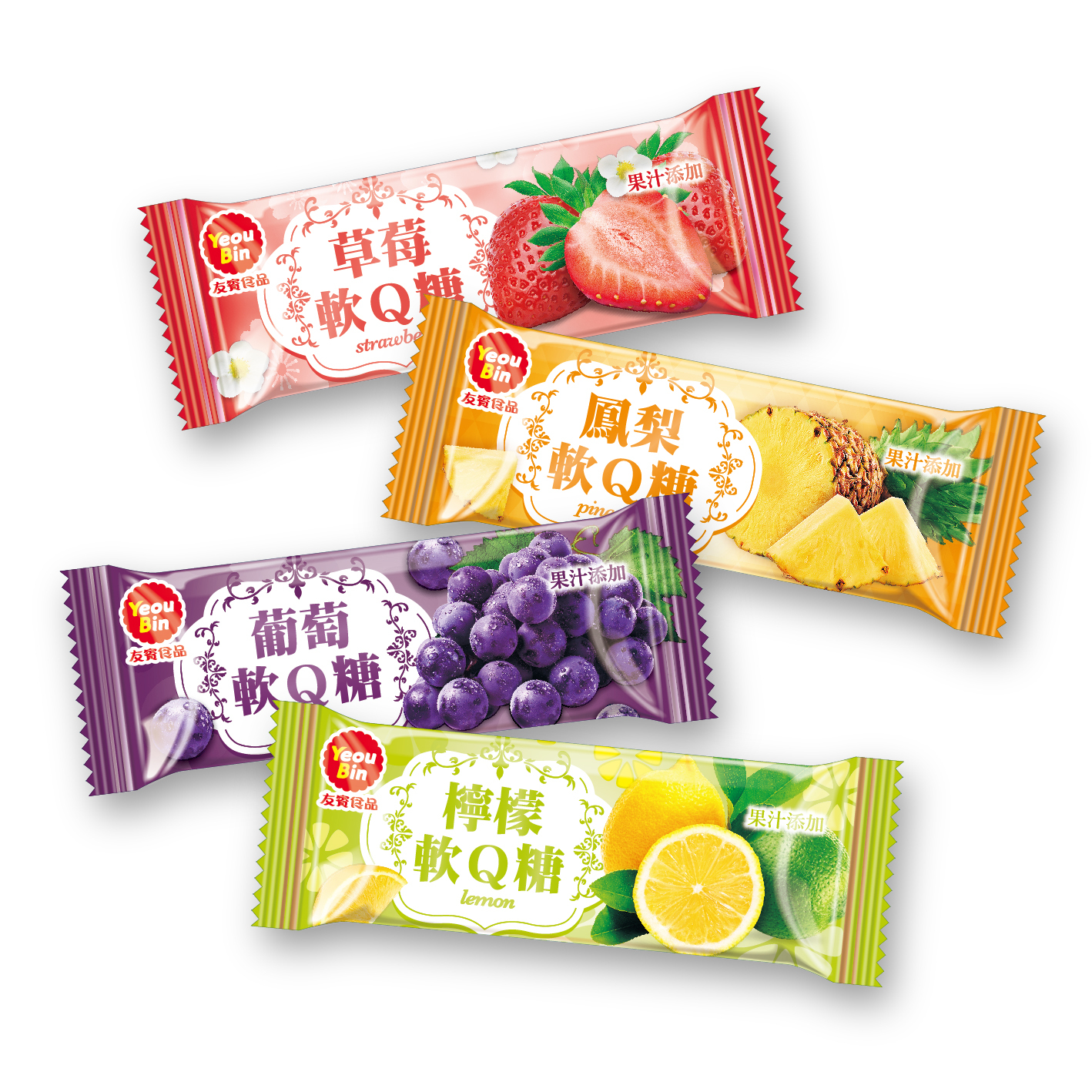 綜合水果軟Q糖
