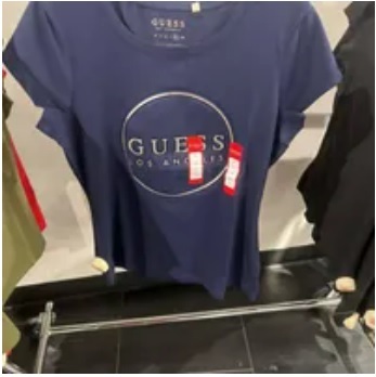 [S] GUESS GIGI LOGO CREW,NOCTURNAL NAVY, Q20I13K9TJ7-NOCTURNAL NAVY (SGU464)