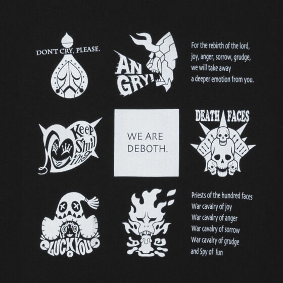 Pbandai 預訂2023/11月 K-Suke Design Tee 獣電戦隊キョウリュウジャー　デーボス軍アイコン　デザインTシャツ