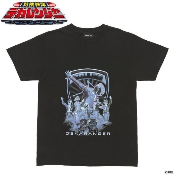 231050 Pbandai 預訂2025/7月 東映ヒーローTシャツ　特捜戦隊デカレンジャー　デカレンジャー柄
