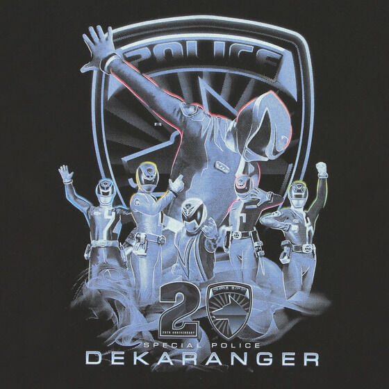 231050 Pbandai 預訂2025/7月 東映ヒーローTシャツ　特捜戦隊デカレンジャー　デカレンジャー柄