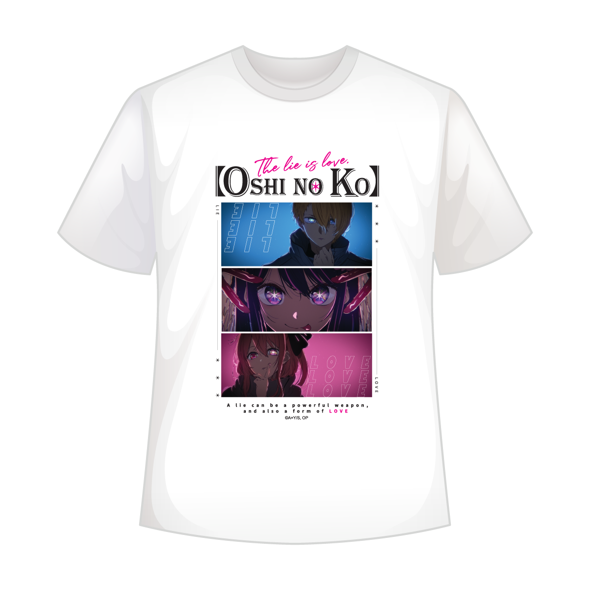 【我推的孩子】系列 T-Shirt - The Lie is Love