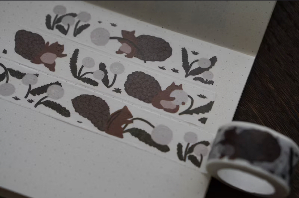 蒲公英 紙膠帶｜森空Mori Sora Handmade 臺灣