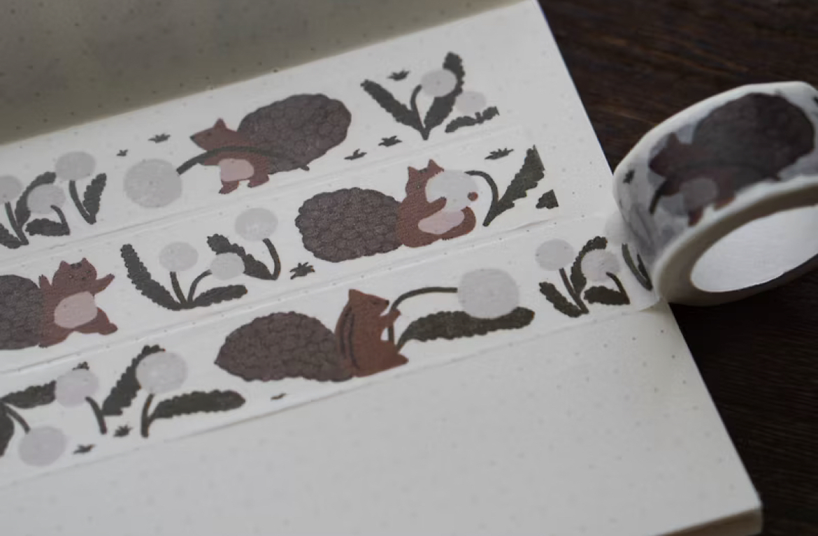 蒲公英 紙膠帶｜森空Mori Sora Handmade 臺灣