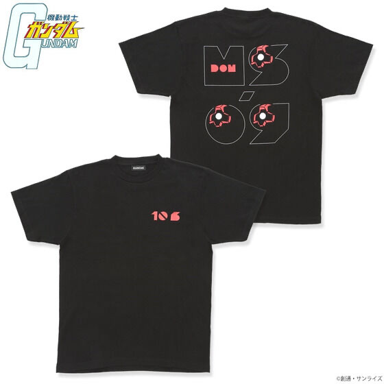 Pbandai 預訂2023/11月 機動戦士ガンダム　ドムの日アイテム　Tシャツ