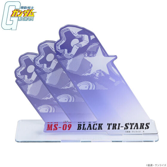 Pbandai 預訂2023/11月 機動戦士ガンダム　ドムの日アイテム　三連アクリルスタンド