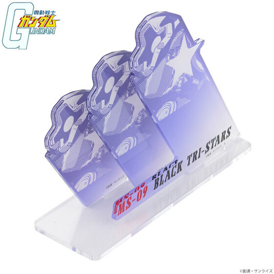 Pbandai 預訂2023/11月 機動戦士ガンダム　ドムの日アイテム　三連アクリルスタンド