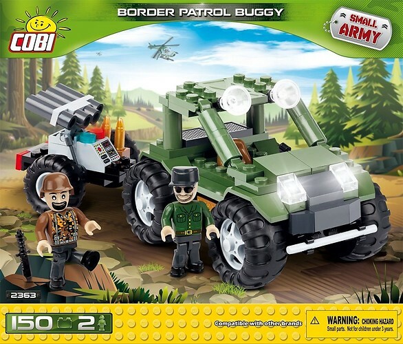 Cobi : Small Army 2363 Border Patrol Buggy (150pcs)