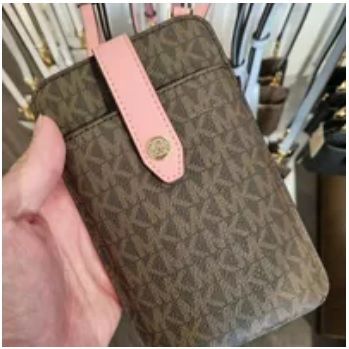 [S] MICHAEL KORS 35R3GTVC2B JET SET TRAVEL PHONE XBDY W CARD HOLDER,PRIMROSE, 196163998640 (SMK609)