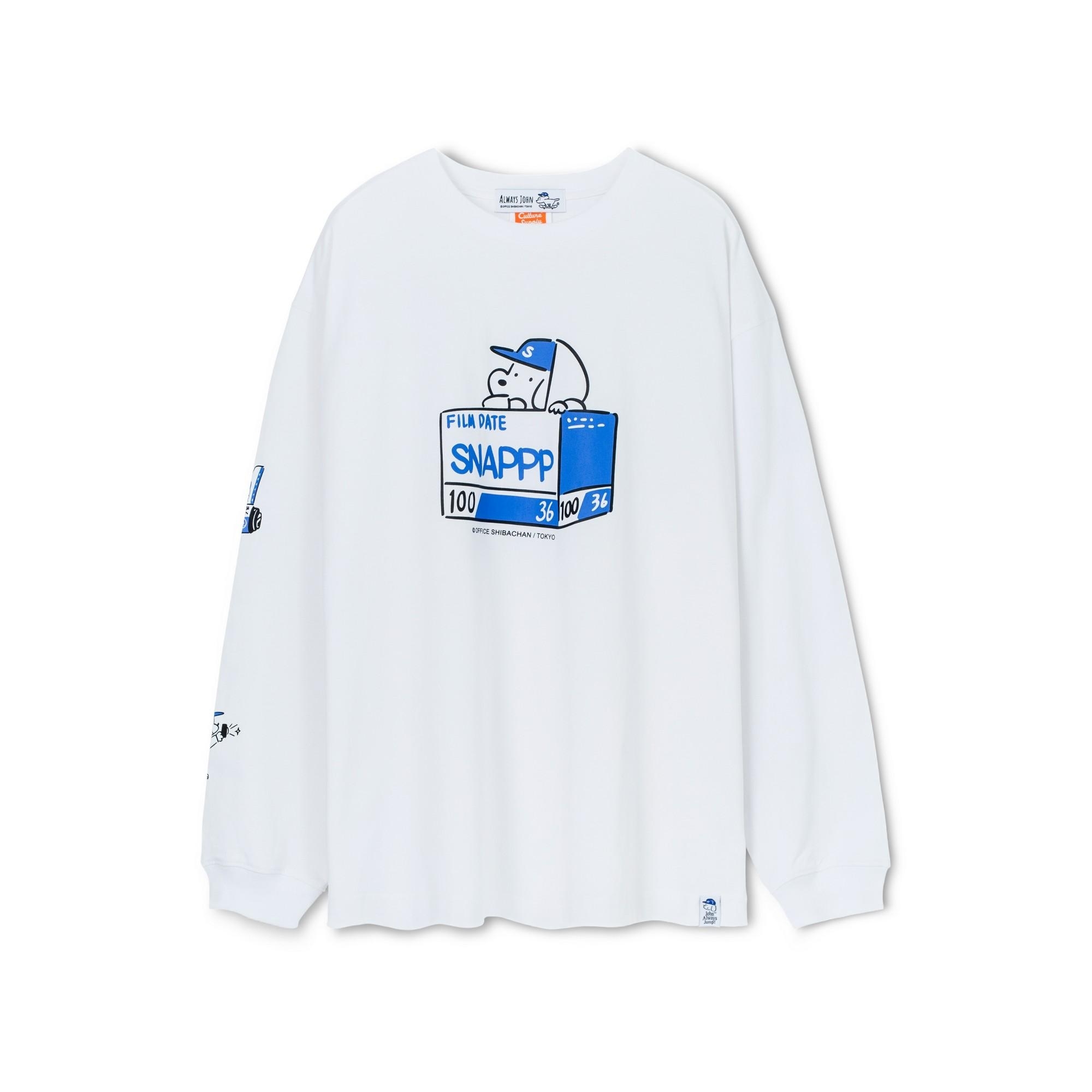 SNAPPP AND JOHN | Film Date Graphic Long Sleeves Tee by FILTER017® Culture Supply™ 底片約會圖像長Tee