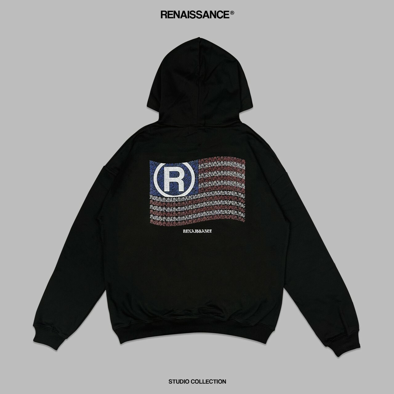 RENAISSANCE 城市限定款 美國國旗帽T ‘’ USA FLAG HOODIE ‘’