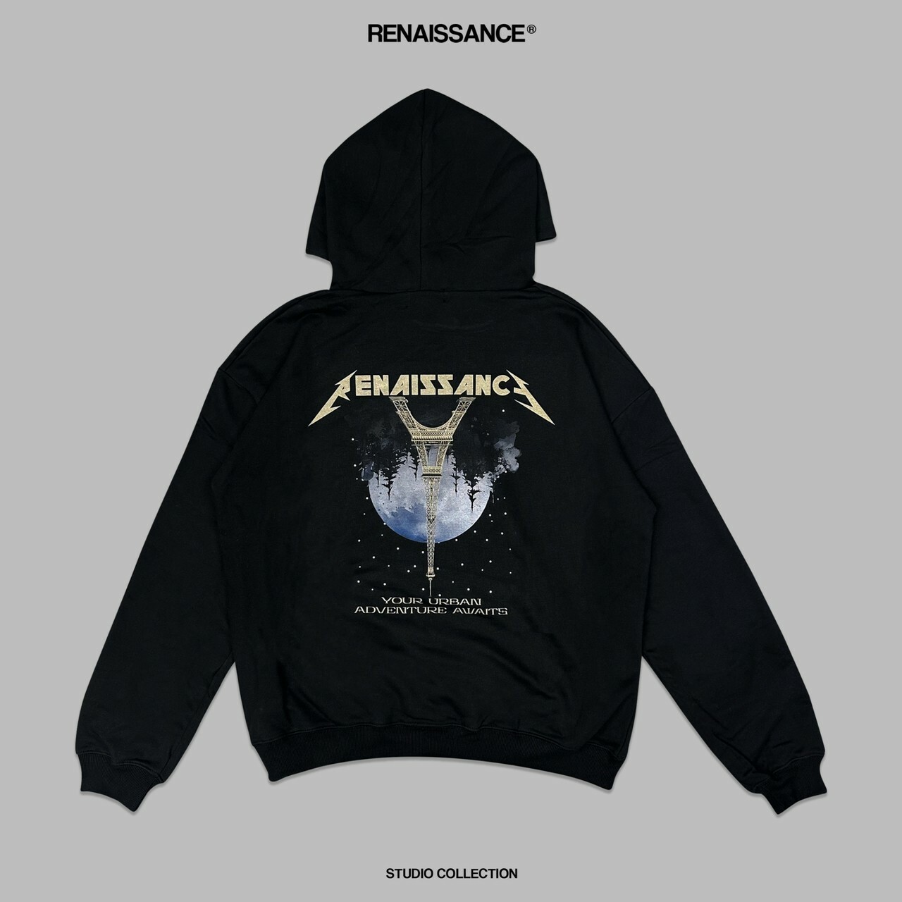RENAISSANCE 城市限定款 法國艾菲爾鐵塔 星空帽T ‘’ FRANCE EIFFEL TOWER HOODIE ‘’