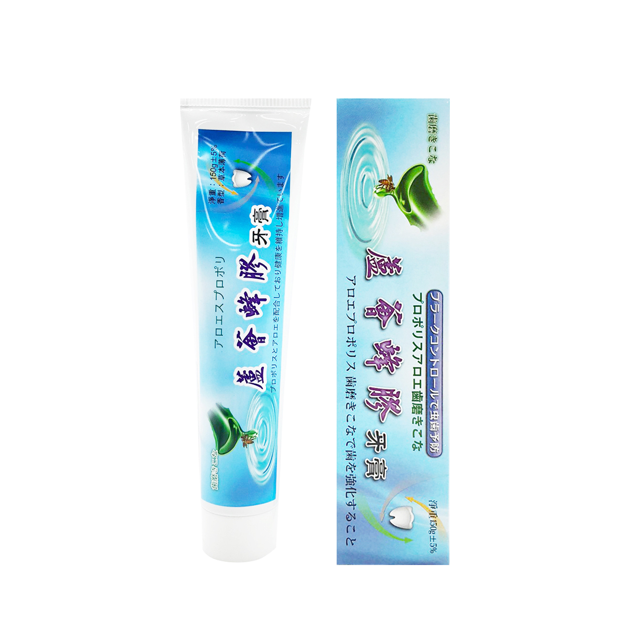 安欣二姑生技 - 蘆薈蜂膠牙膏150g