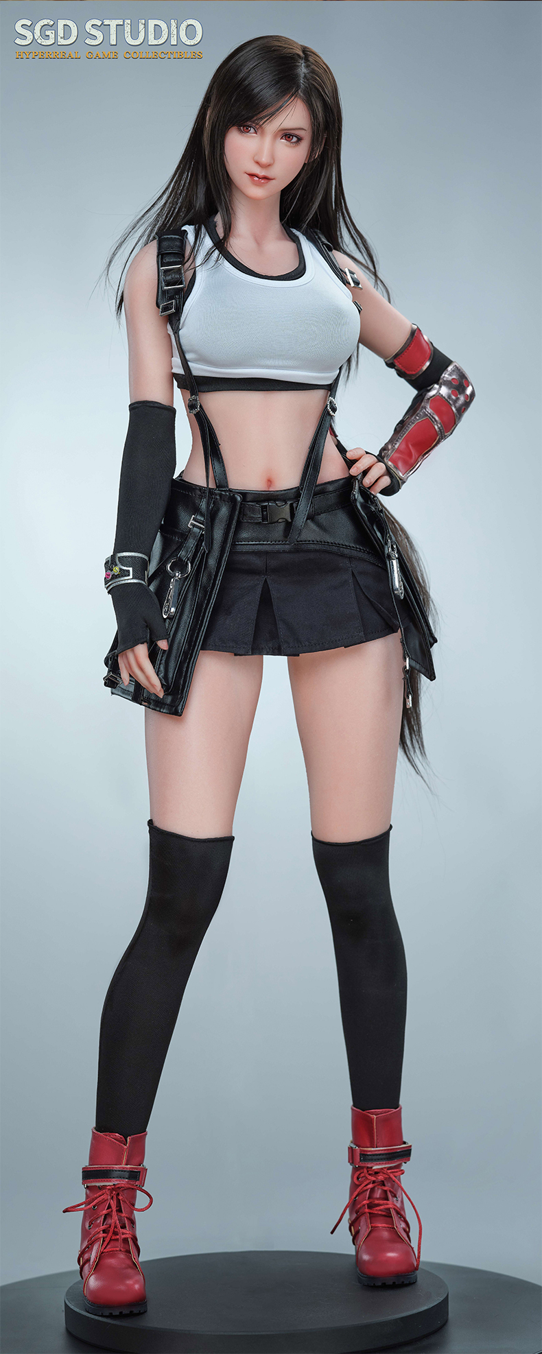 SGD Studio 1/2 FF7 蒂法 TIFA Lockhart Final Fantasy action figure 最終幻想 包膠可動人偶