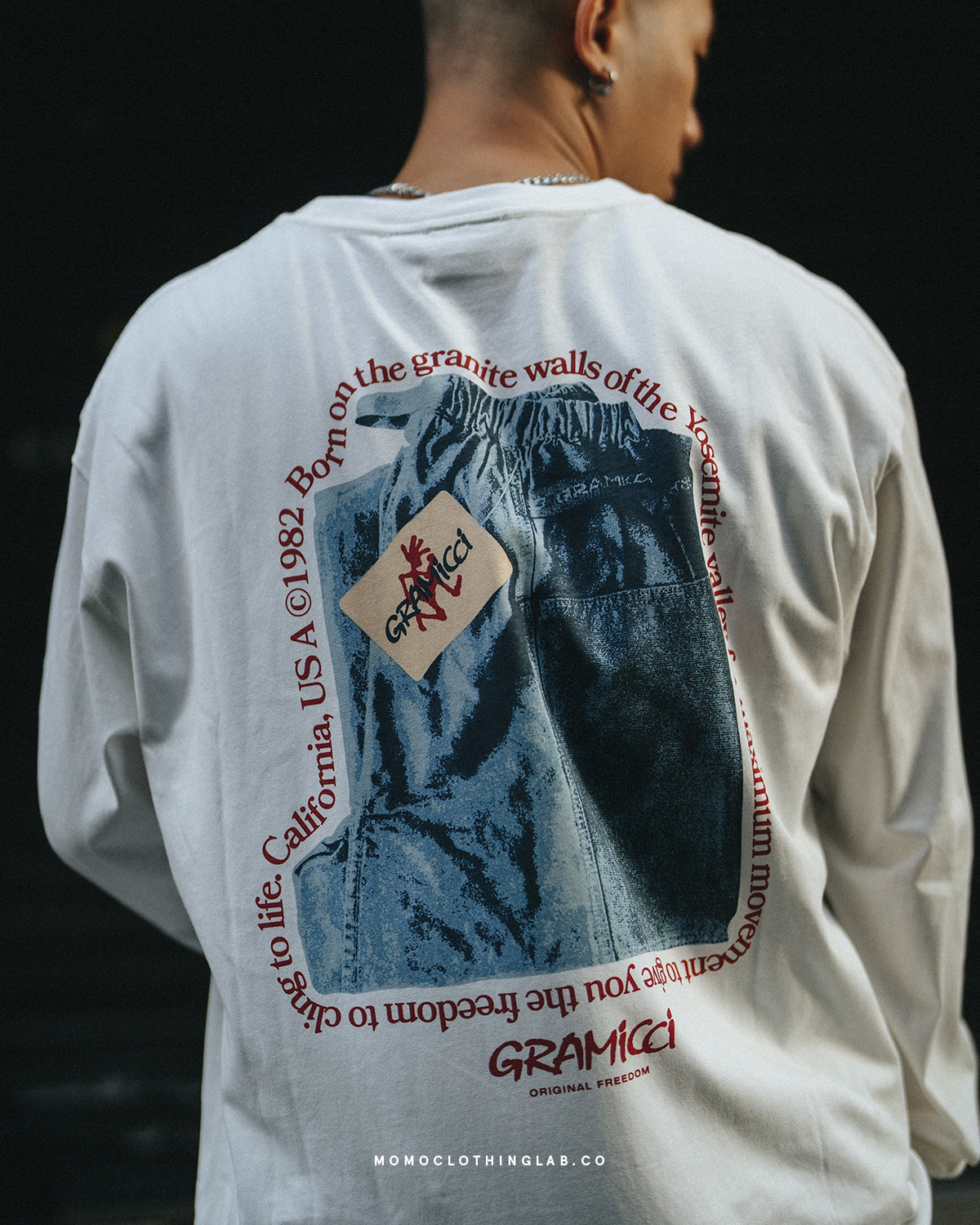 Gramicci O.G. Gadget Pant Tee 環繞文字長袖 G3FU-T074