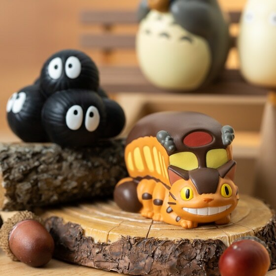 滿滿的吉卜力!手指偶 貓巴士