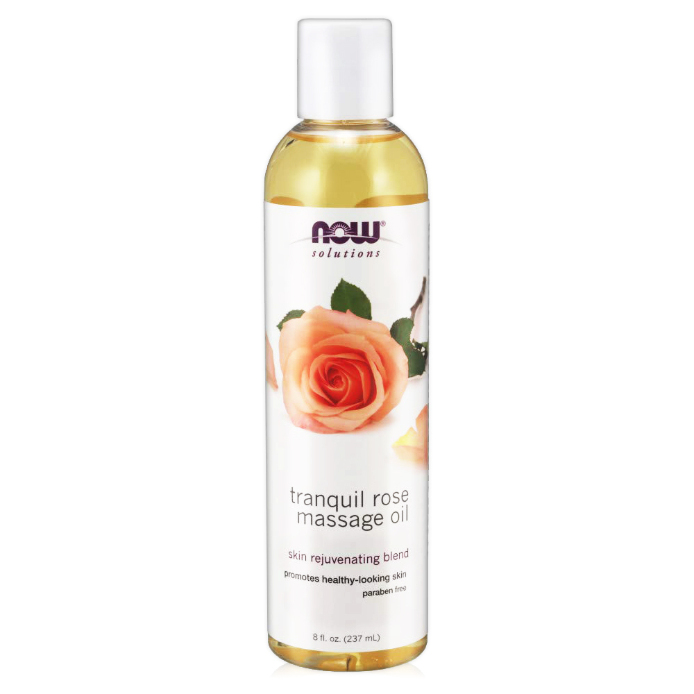 買一送一!【NOW】恬靜玫瑰按摩油(8oz/237ml)Tranquil Rose Massage Oil