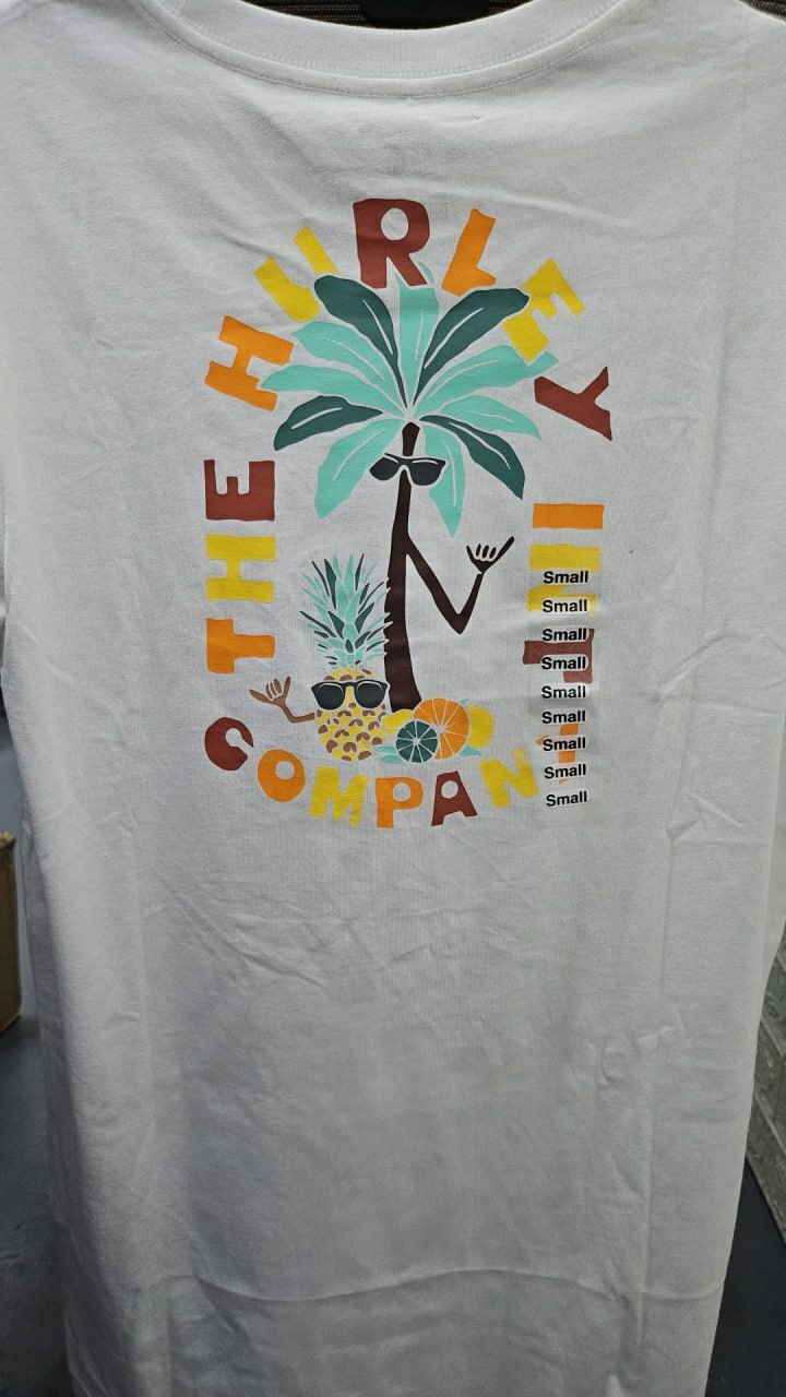 [S] HURLEY FAVORITE FRUIT BROS JERSEY SS GRAPHIC TEE, HSP23VMT06353AFFN1 (SHL47)