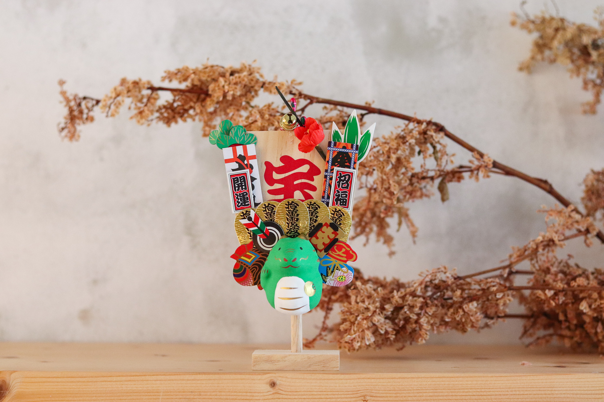 日本 石川紙業 2024 龍年 羽子擺