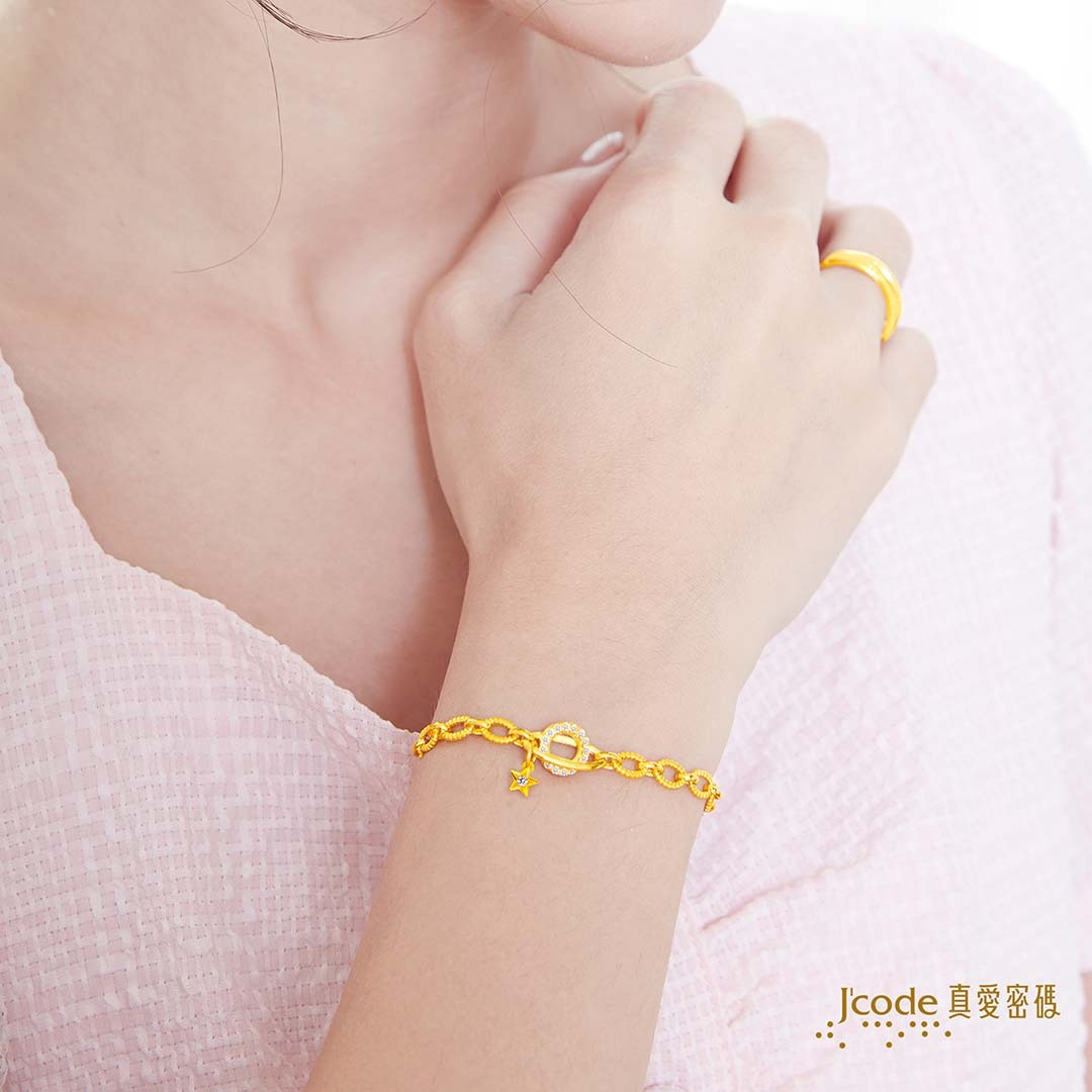 小宇宙/捕夢網/捕捉星光 黃金手鍊