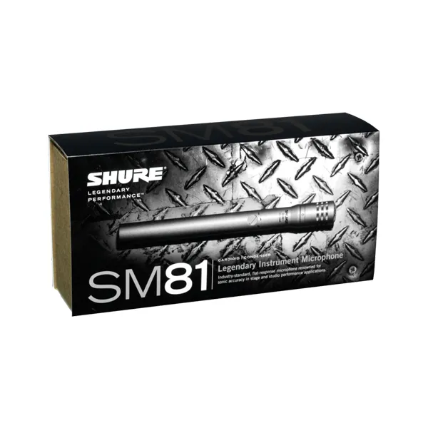 Shure Shure SM81 舒爾 電容 麥克風 有線麥克風 樂器麥克風 第 3 張圖片｜三峽吉他 / Bass