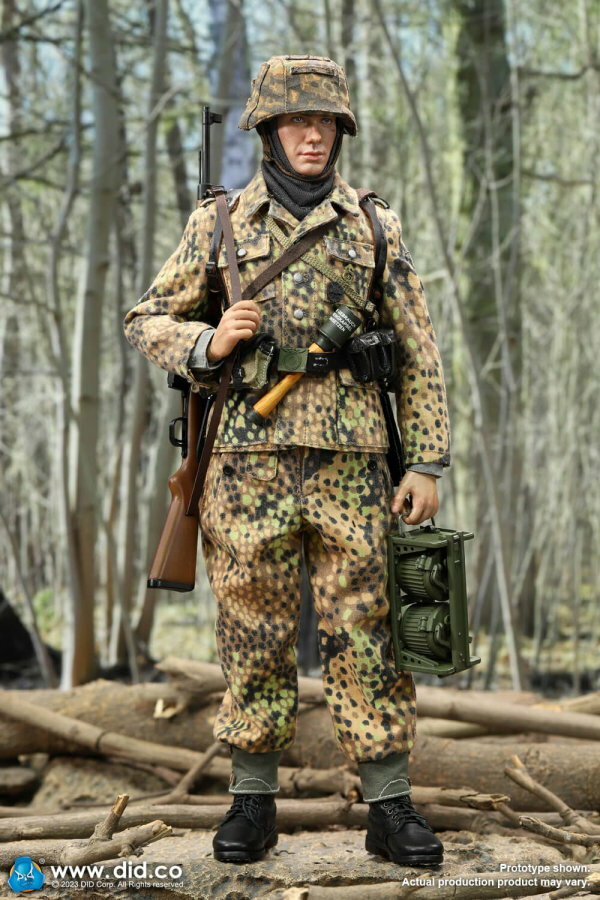 DID : 1/6 D80171 二戰德軍第12裝甲師MG43步槍射手 - 里奥