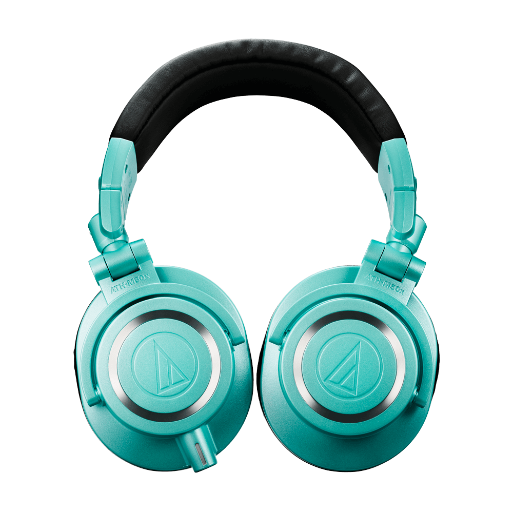 Audio-Technica 鐵三角 ATH-M50X IB 監聽耳機 Audio-technica ATH-M50X IB 冰晶之藍限定款 第 3 張圖片｜三峽錄音 / 音響