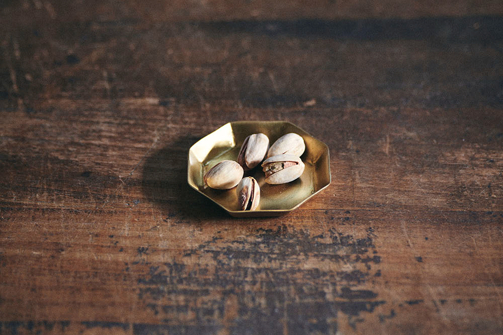 fog - 黃銅八角盤 / SS