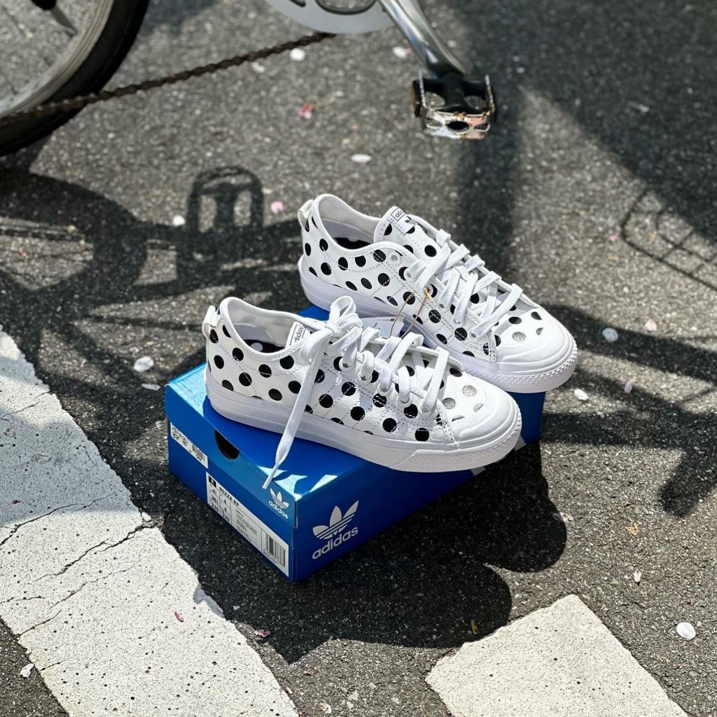 Adidas Originals Nizza RF 日本限定 白色 圓點 基本款 帆布鞋 ID5115