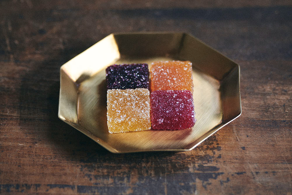 fog - 黃銅八角盤 / M