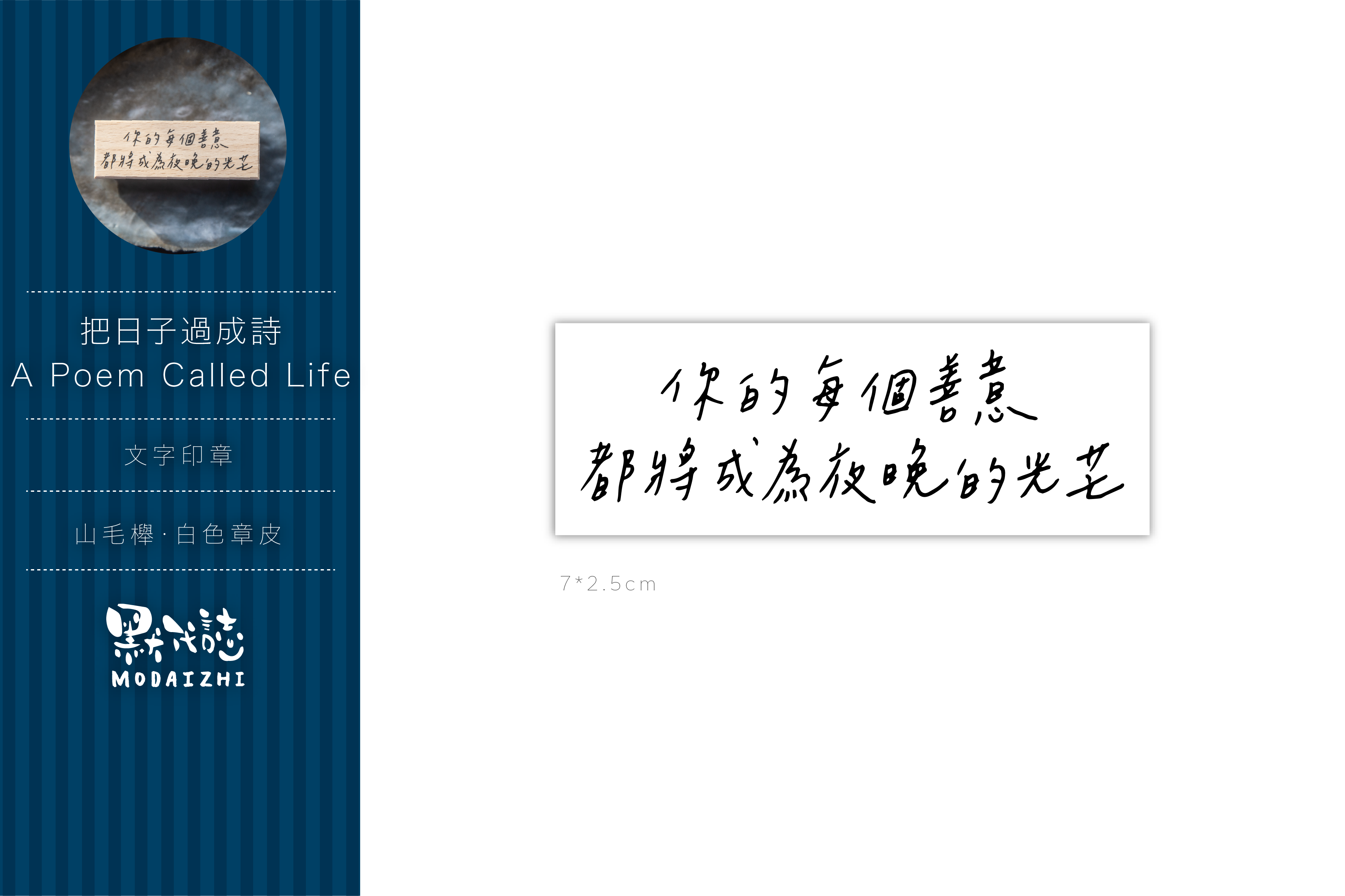 你的每個善意都將成為夜晚的光芒 文字章