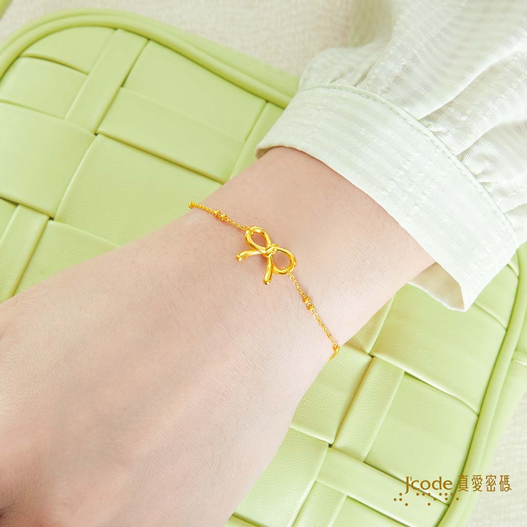 小蝴蝶結/愛你腸久/小耀眼/一生鎖愛-小/守護愛情貓頭鷹 黃金手鍊