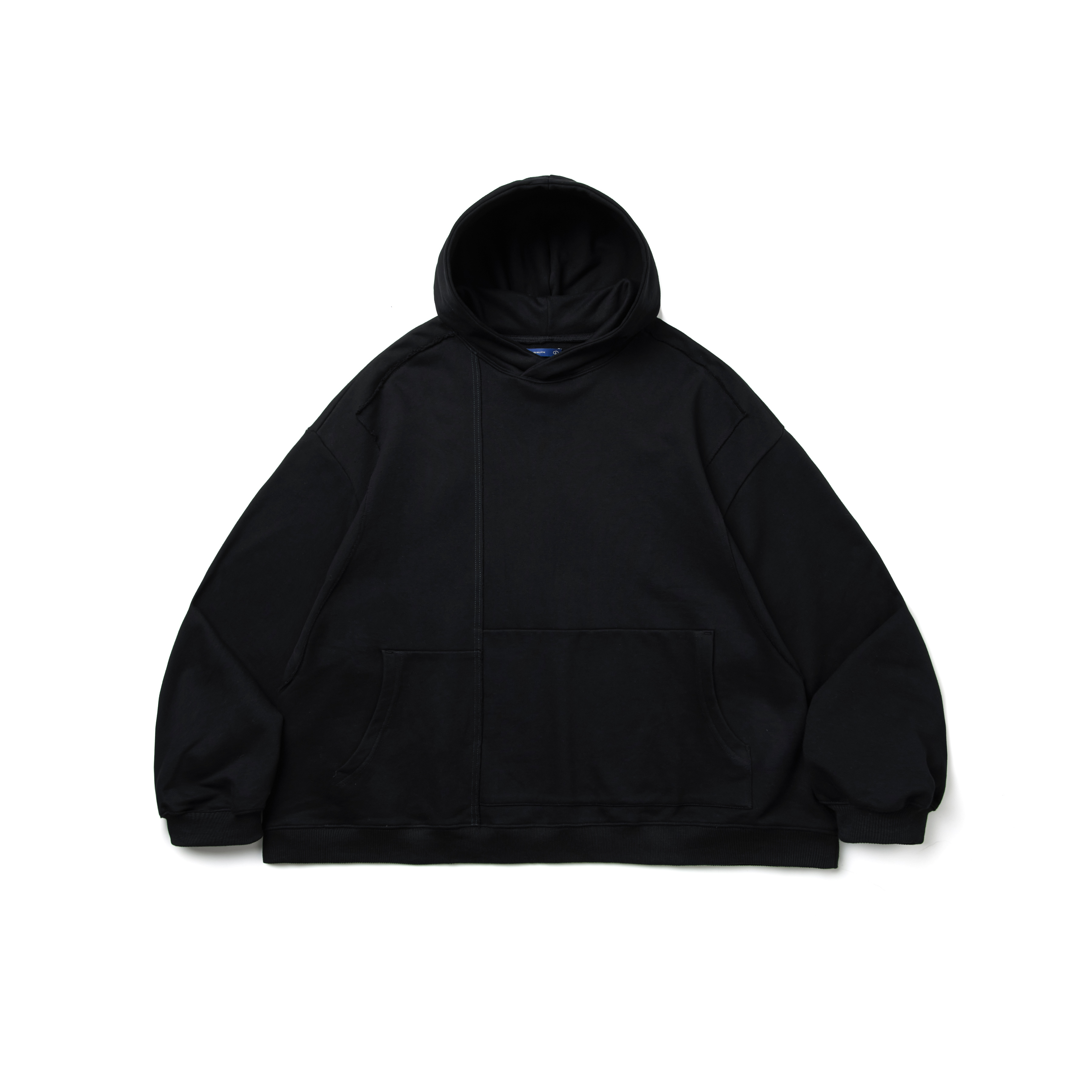 MELSIGN - Special Cutting Hoodie - Black