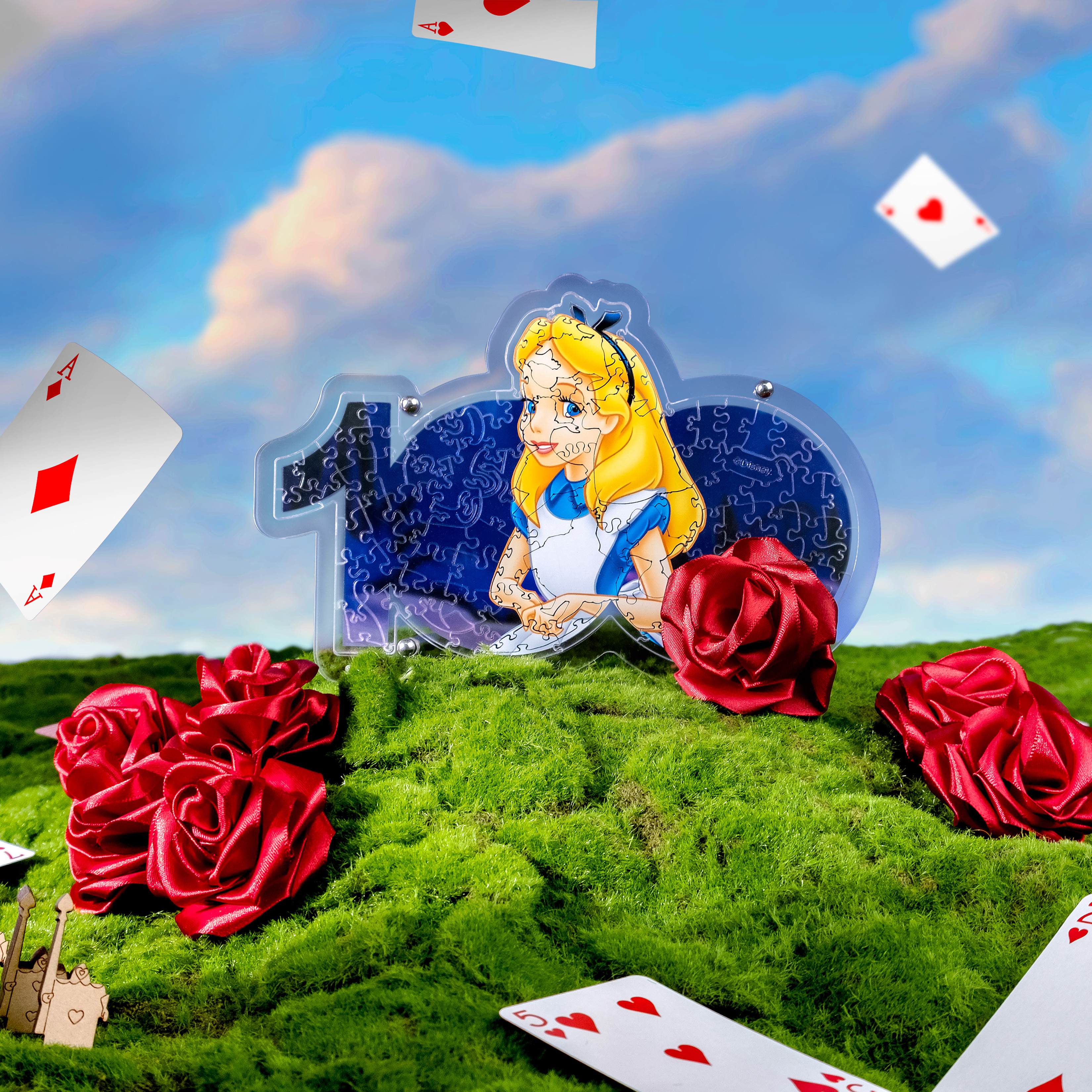 愛麗絲款紀念木拼