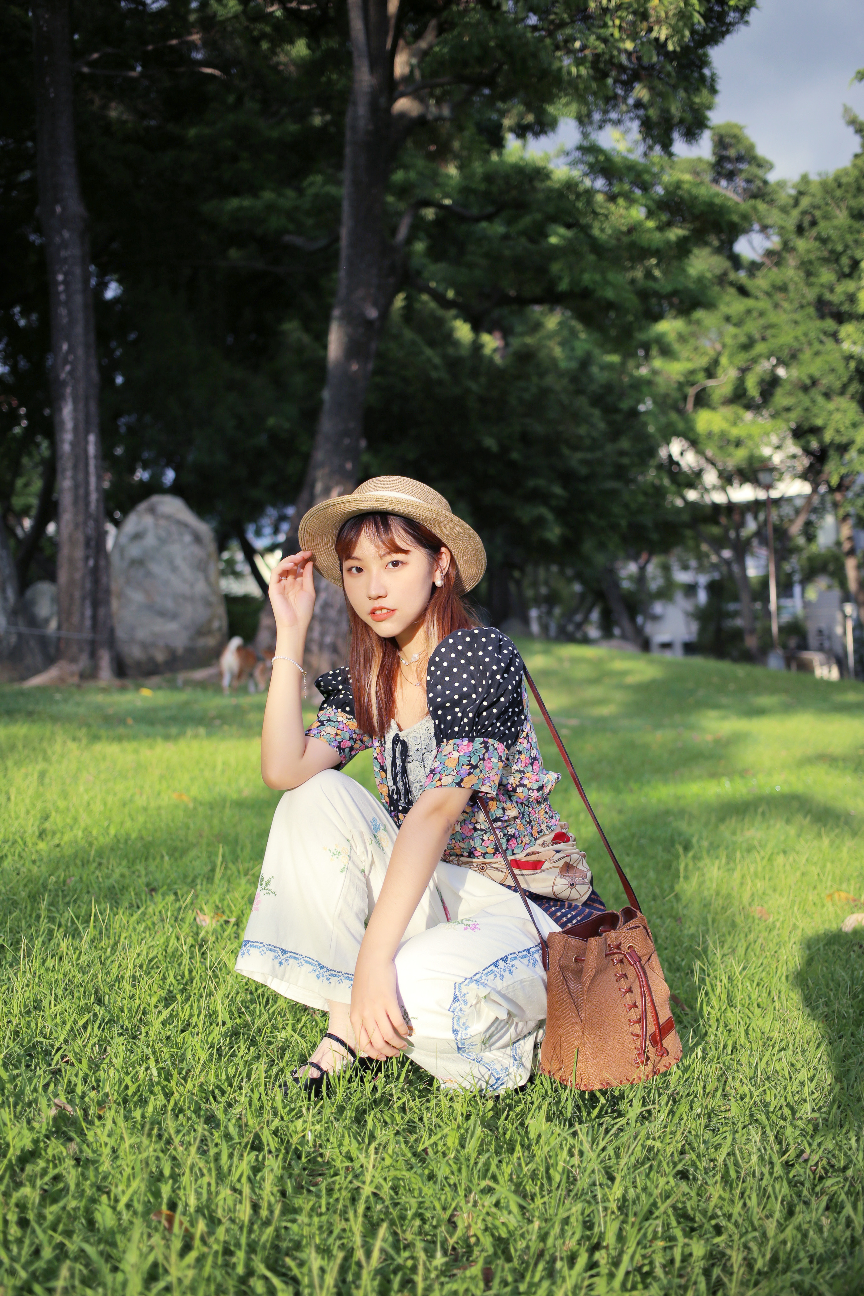 Vintage remake Top / 泰國Add Egg改製碎花上衣