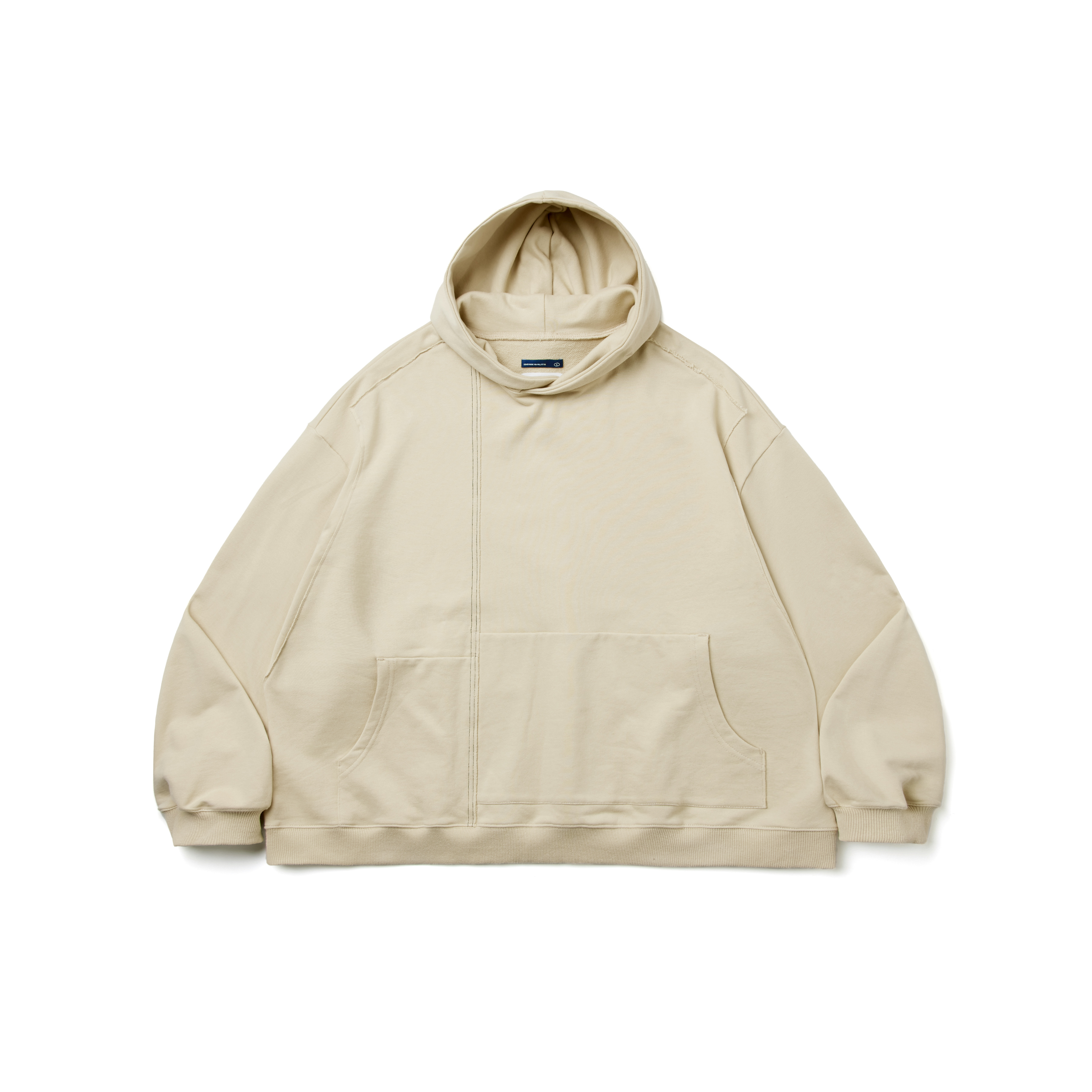 MELSIGN - Special Cutting Hoodie - Cream