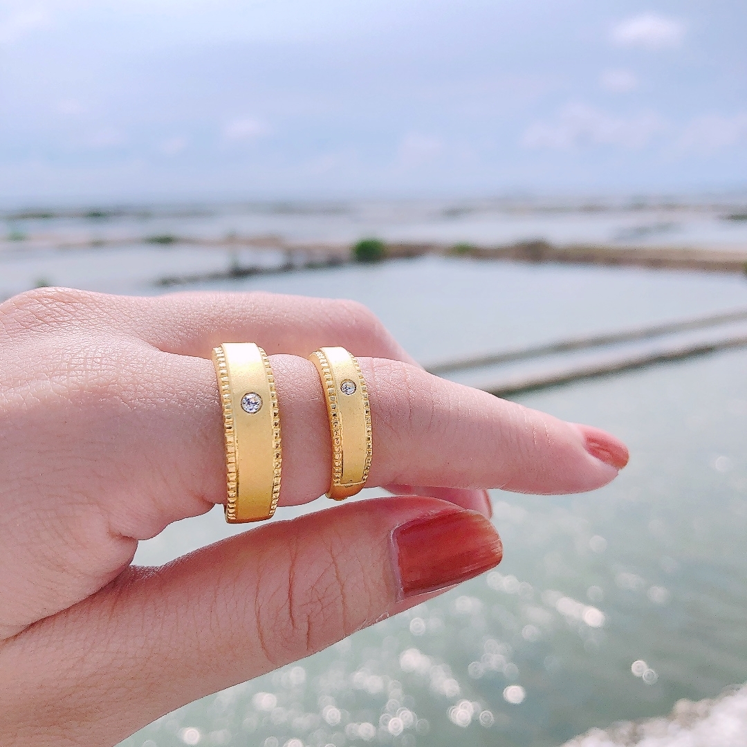 命中註定 黃金對戒/情侶對戒