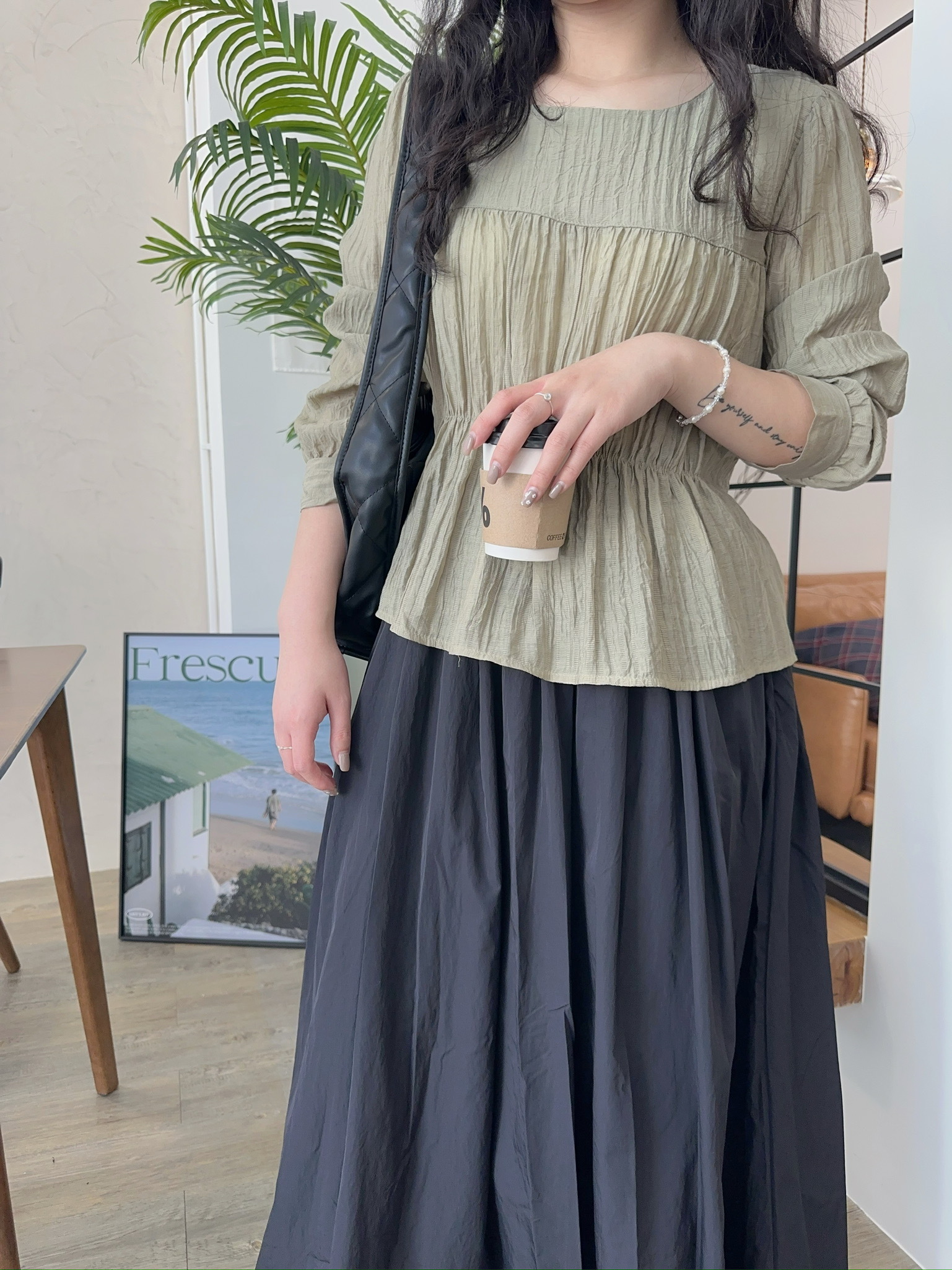 傘型涼爽料𝙗𝙚𝙡𝙩 𝙨𝙠𝙞𝙧𝙩（現貨）