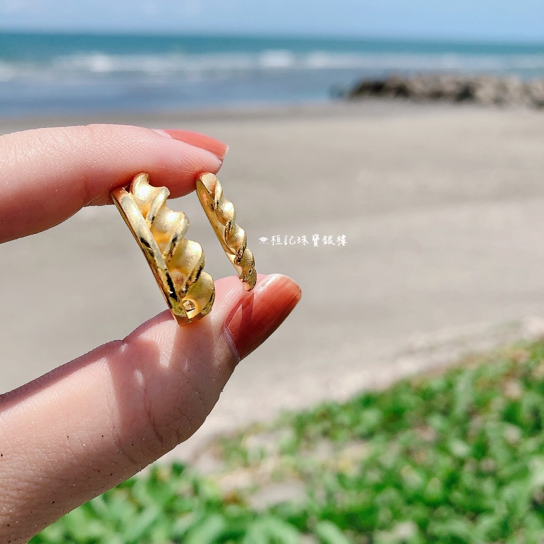 纏綿一生 黃金對戒/情侶對戒