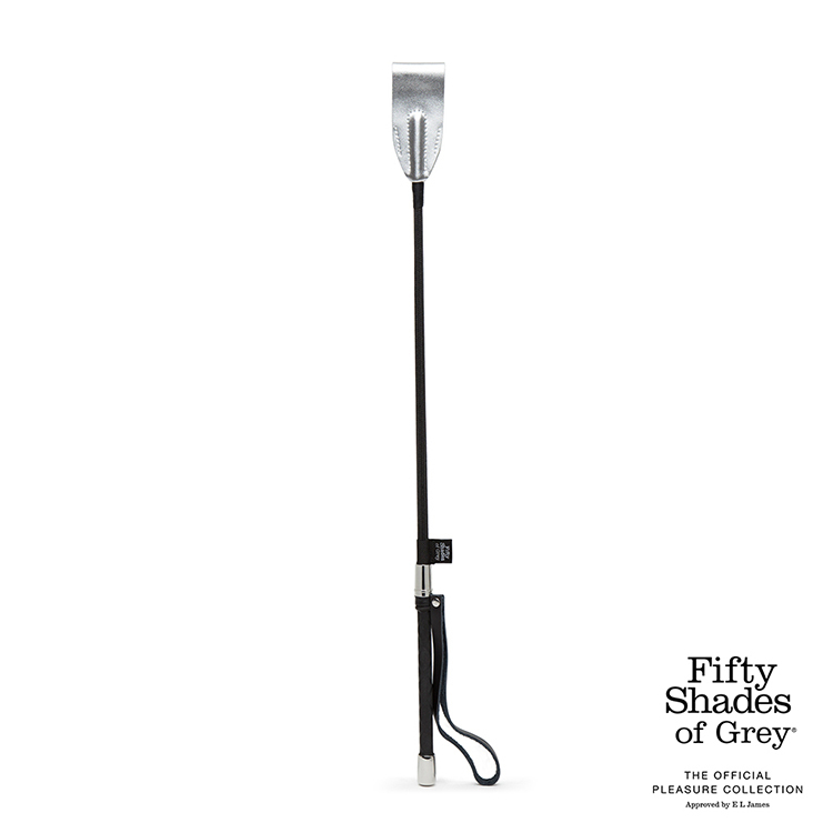 格雷的五十道陰影 Sweet Sting 銀白皮革馬鞭