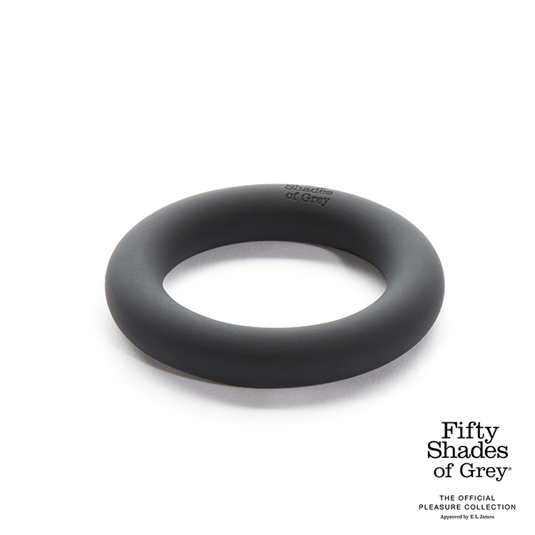 格雷的五十道陰影 A Perfect O 矽膠陰莖環