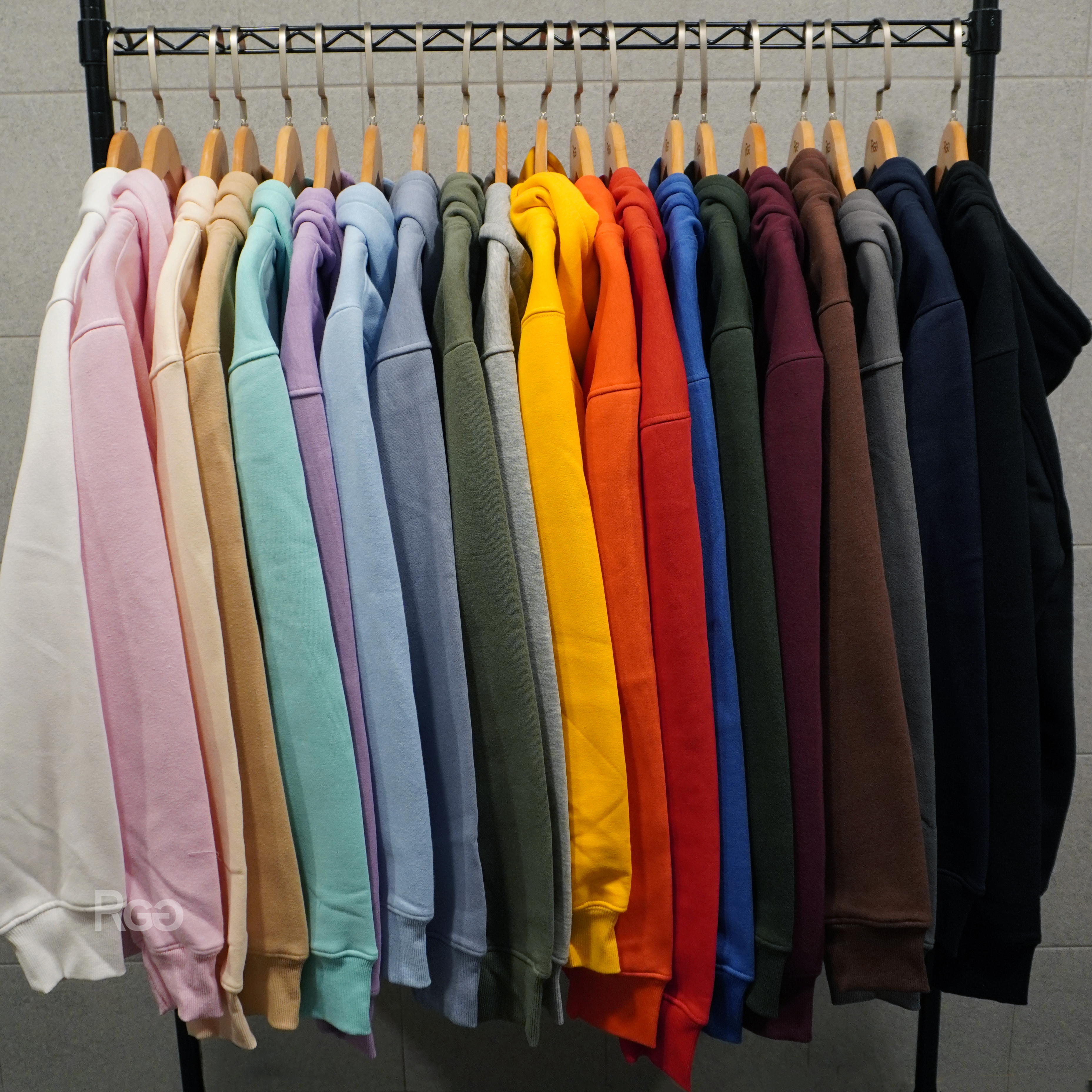 熱賣款 20色美式休閒素面內加絨刷毛帽T