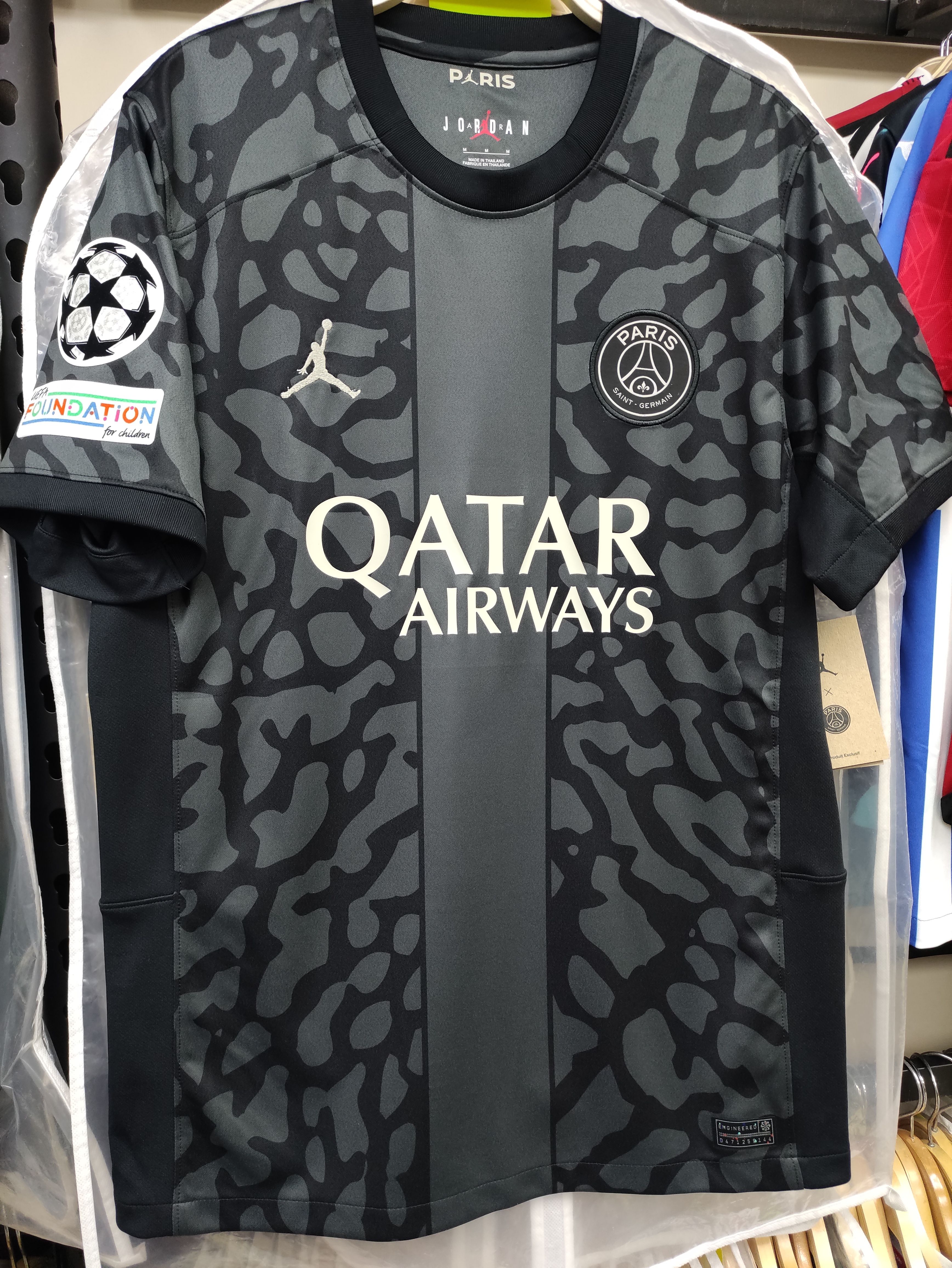 23-24巴黎聖日耳門二客球迷版球衣