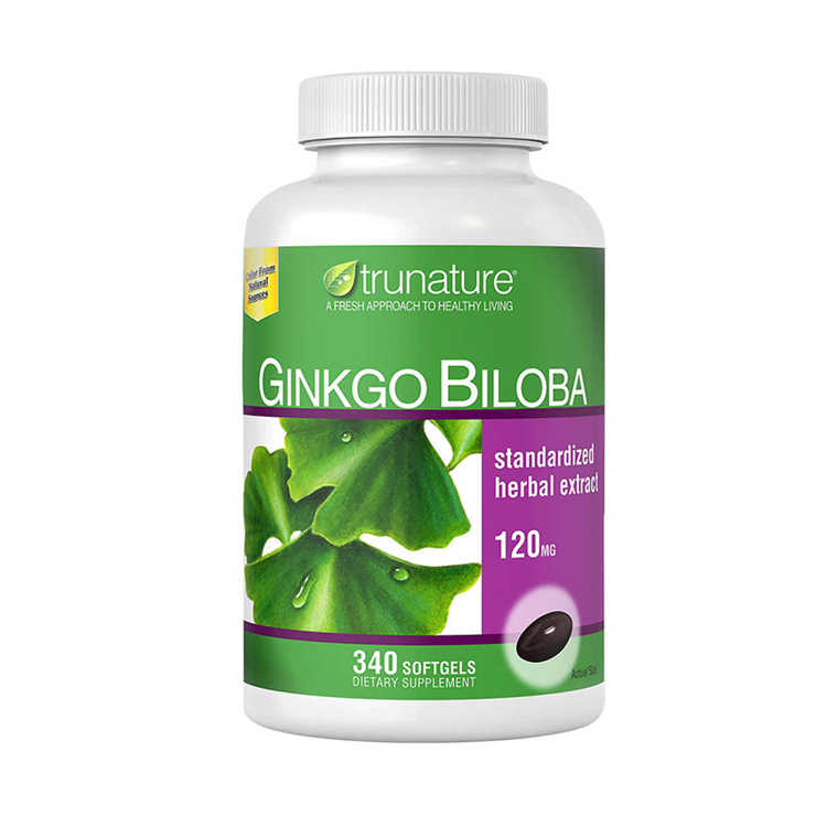 Trunature Ginkgo Biloba 120 mg , 340 Softgels