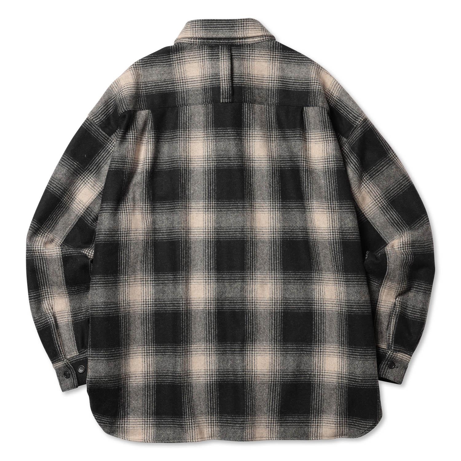 ROTOL - SNAP BUTTON SHIRT CHECK / 2COLORS