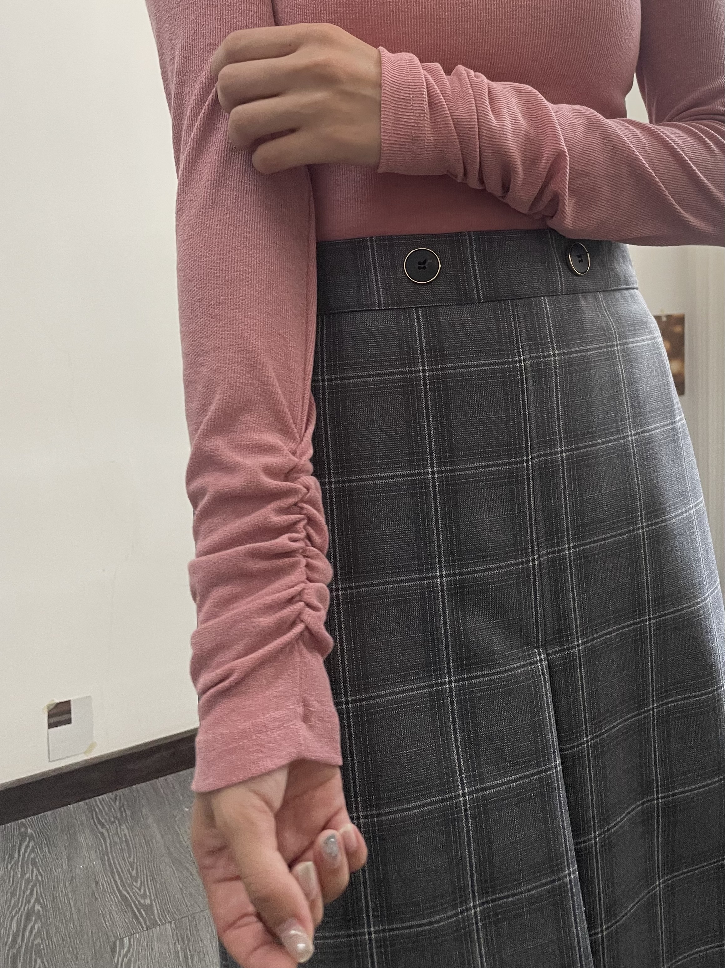 ❲現貨❳ 耍心機的，皺皺手袖長袖上衣 (3色)