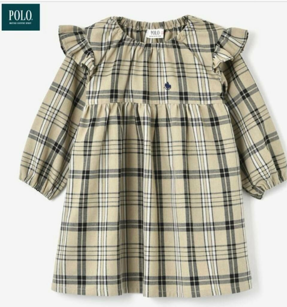 (現貨) 🇯🇵 100%日本直送 Polo Baby 連身裙 (90/100)